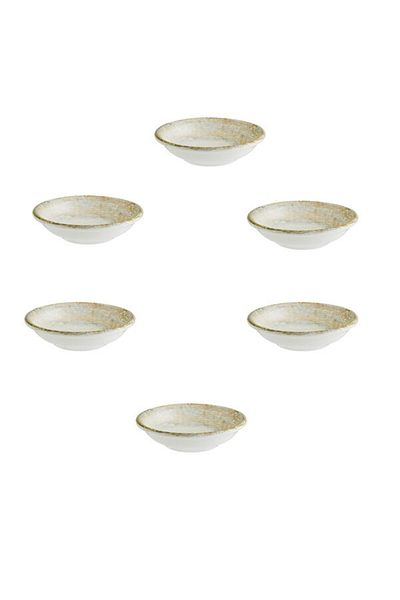 Bonna Porselen Patera 9cm Pit Breakfast-Appetizer-Sauce Plate (6 Pieces)