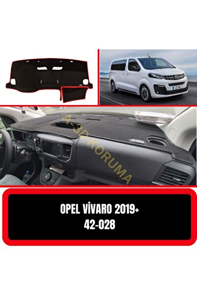 Barteg Opel Vivaro 2019 + Glove Box Protector Glove Box Carpet Cover Towel Cover