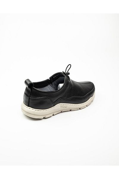 JAMES FRANCO 5020 Black Leather Unisex Casual Shoes