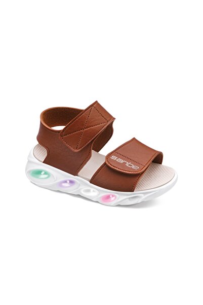 Sanbe 501 V 3901 Kız Bebe Sandalet TABA