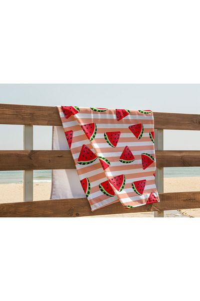 yok yok evim eve dair her şey Watermelon Printed Beach Towel| High Quality| 70x150