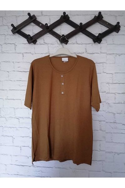 anne moda ankara κοντομάνικο, λύκρα, βαμβάκι βισκόζης, λεπτό, ντραπέ, αντιιδρωτικό, άνετη εφαρμογή, κουμπιά, κοντό