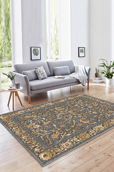 Thalia Home Kaymaz Tabanlı Yıkanabilir Dijital Baskılı Halı Yolluk Mutfak Hal...