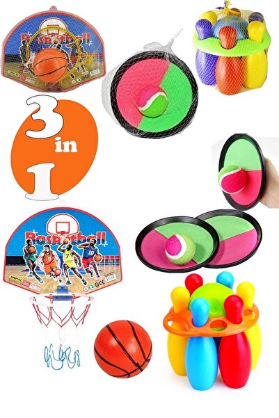 Fırsat Oyuncak Basketbol Potası Çocuk Oyuncakları Oyuncak Bowling Ve At Yakal...