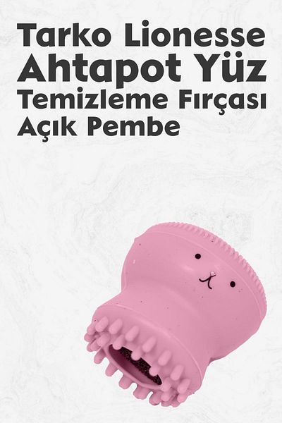 Tarko Lionesse Octopus Facial Cleansing Brush - Light Pink