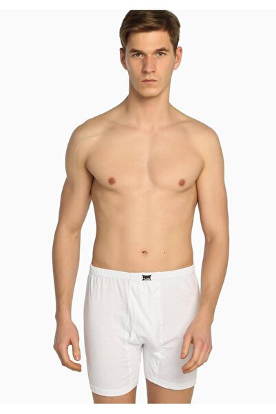 Tutku Λευκά ανδρικά μακρύ εσώρουχα Νέας σεζόν (8 τεμάχια οικονομική συσκευασία)