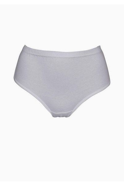 Tutku Women's White Ribana Bato Panties 922 New Season (Economy Pack of 2)
