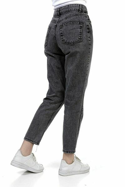 Tebessüm Life Ramrod Smoked Boyfriend Jean Γυναικείο Colorfast Mom Gatherer Τζιν παντελόνι