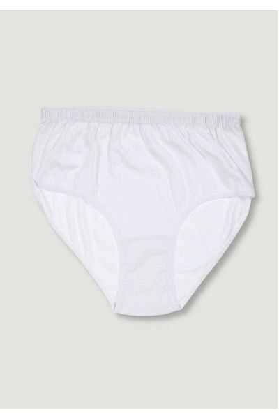 Tutku Women's White 4 Pack Ribana Bato Panties Elf568tccm4 New Season