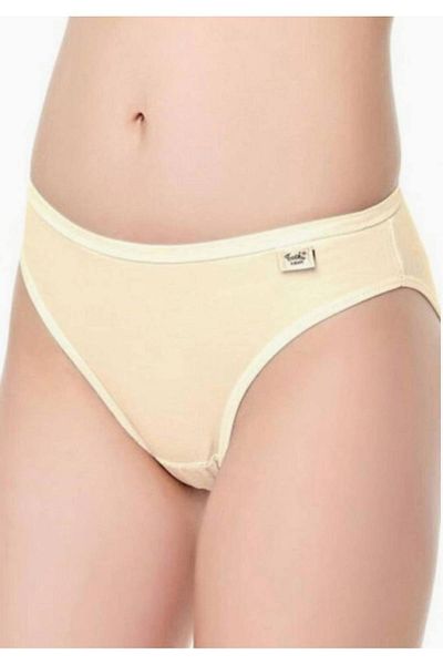 Tutku Γυναικεία εσώρουχα μπικίνι μονόχρωμα Elastane 12 Pack New Season (Πακέτο 6 Οικονομικά)