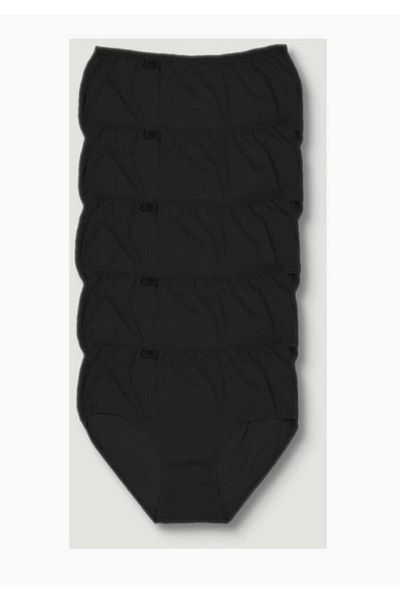 Tutku Γυναικεία Μαύρα 5 Πακέτα Lycra Bato κιλότα Elf568tccm5 Νέα σεζόν