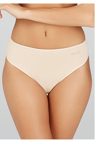 Kom Жіночі чорні трикотажні трусики нового сезону (2 штуки в економічній упаковці)