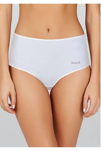 Kom Chiloți de damă din bumbac pieptănat Lycra Compact Bato Slip Pachet 2 Noul sezon