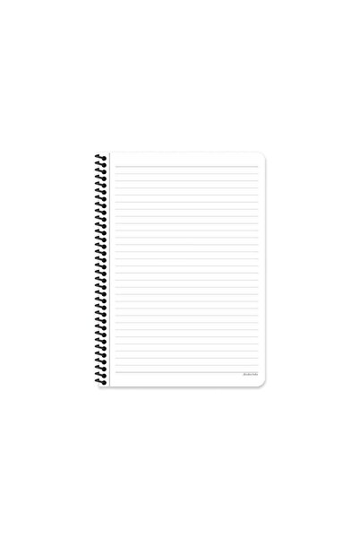 SEYFİKİRTASİYE CĂRȚI A4 80 FOIĂ CĂRȚI DE NOTE CU SPIRĂ DE PLASTIC COLLEGE SHARP COLOR