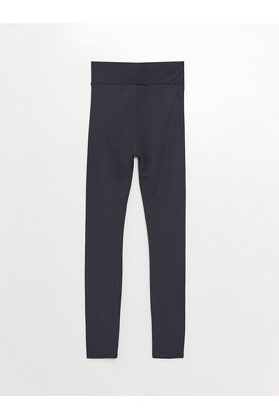 LC Waikiki Einfarbige Damen-Leggings – elastische Taille