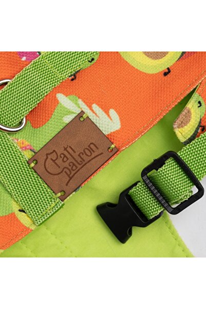 Patipatron Anti-Escape Adjustable Small Breed Dog Chest Collar Set and Walking Rope