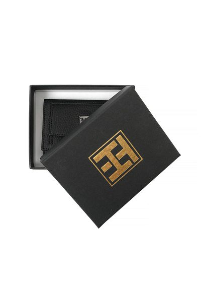 TH Men's Wallet & Card Holder TH-WS2732 MTL BLACK