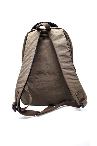 Bevitton unisex mink backpack crinkle fabric multi-loop waterproof
