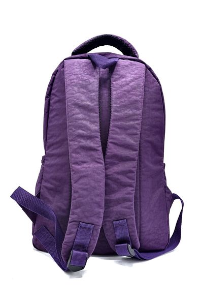 Bevitton unisex μωβ σακίδιο πλάτης τσακισμένο ύφασμα πολλαπλών τμημάτων αδιάβροχο