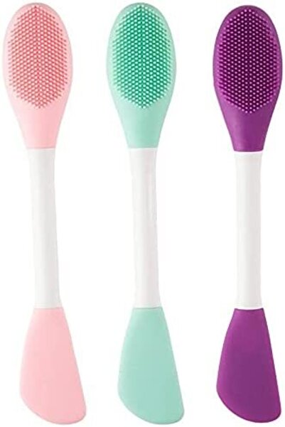 Toptan Bulurum Perie de aplicare și exfoliere a măștii de față din silicon cu...