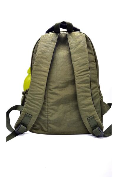 Bevitton унісекс зелений рюкзак з кривавою тканиною, багато відділень, водонепроникний