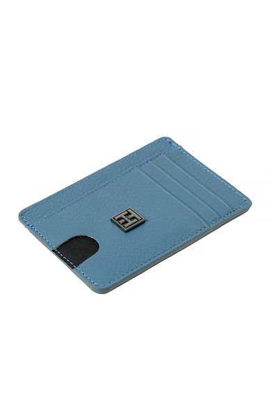 TH Portofel și suport pentru carduri pentru bărbați TH-WS358 DENIM BLUE