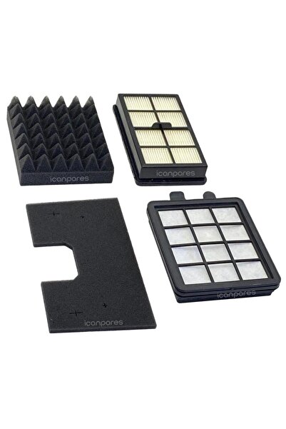 Parmis Set de filtre Hepa și burete pentru aspiratorul Cleancompact Cyclone c...