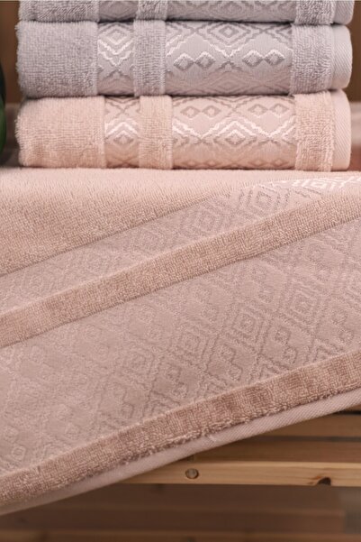 Özdilek Dory 6-пакет бавовняних рушників для обличчя з високою водопоглинальною здатністю, розмір 50*80