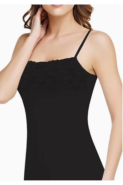 Tutku Black Elastane Rope Strap Wide Lace Athlete New Season (8 Economic Pack)