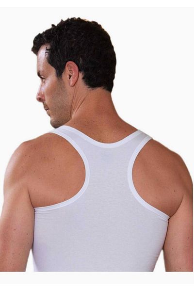 Şahinler M Men's Cross Tank Top New Season (6 Pieces Economic Package)