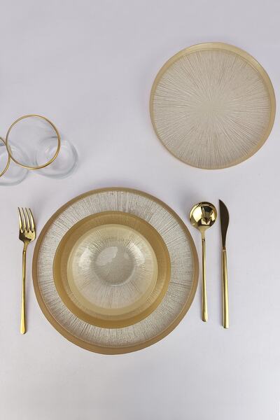 Digithome Rexy 24 Parça Cam Yemek Takımı – Akc1002 C320.045