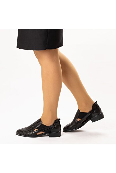 TwoEgoist Дамски ежедневни удобни мокасини от естествена кожа - Балерини