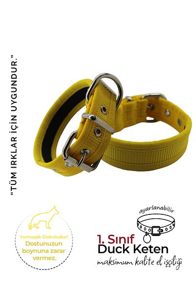 MgTasma Soft Textured Column Dog Collar, Dog Collar