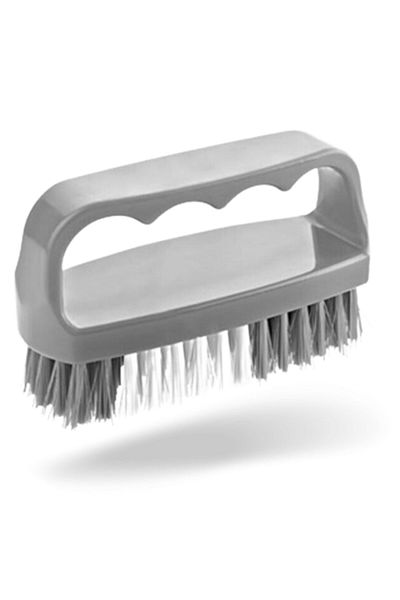 Buffer ®   Plastic Practical Nail and Clothing Collar Cleaning Brush with Handle - Tp-113