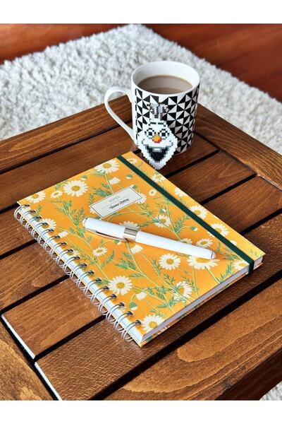 Victoria's Journals Spiralli Defter Sert Kapak 192 Sayfa 96 Yaprak 17x24 Cm 9...