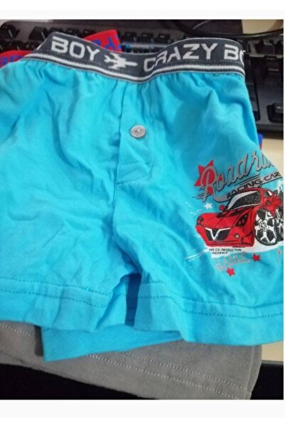 Tutku Boys' Multicolored 6-Pack Elastane Cotton Printed Boxers Multicolored New Season