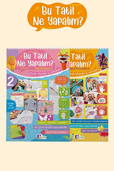 Mor Elma Yayıncılık Mor Elma Yayınları Bu Tatil Ne Yapmalıyım 2 (5- 6 Yaş Oku...