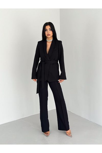 ZF BUTİK Öves kabát nadrág szett