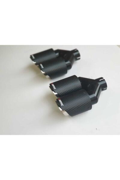 Akrapovic Bmw F30 M3 F80 Difüzör Uyumlu 90 Mm Sağ Sol Çiftli Takım Yerli Egzoz Ucu -- Mayuk Dizayn --