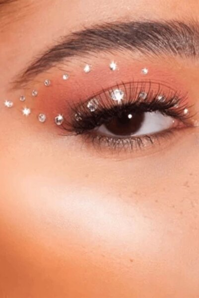 Barly Vücut Ve Yüz Taşı / Yapışkanlı / Yüz Sticker