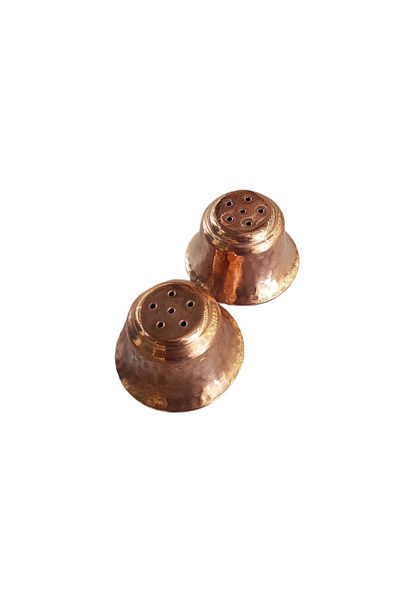 Bakır Center Copper Salt Shaker Set of 2