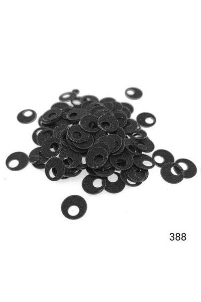 orhanucuzluk Μποτάκια Πούλιες Glittery Black 20 Gr