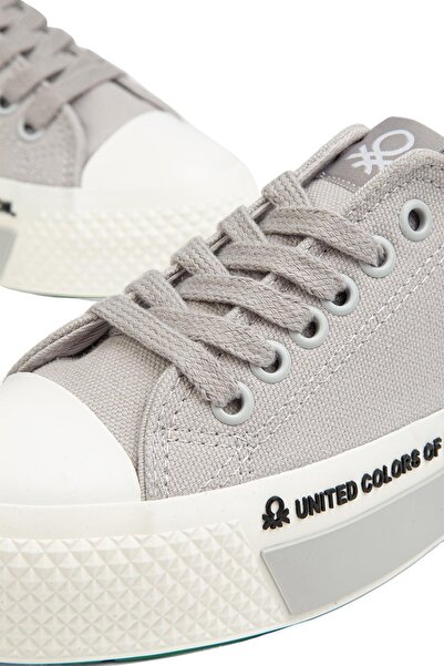 Benetton ® | Bn-30934 - Gri - Kadın Spor Ayakkabı