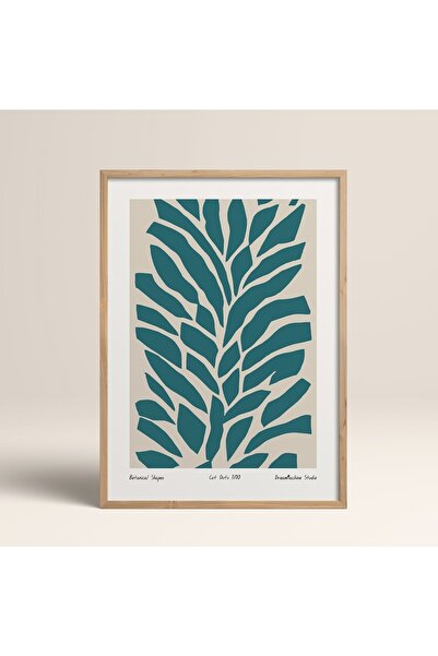 HOMEPACK Slika u prirodnom drvenom okviru, uokviren poster, umetnički moderni...