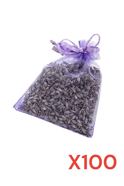 Poros Store Lavanta Kesesi Tül Kese Lila (100 ADET) %100 Doğal