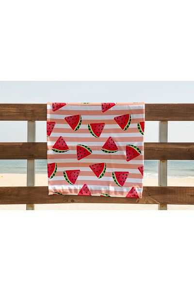 yok yok evim eve dair her şey Watermelon Printed Beach Towel| High Quality| 70x150