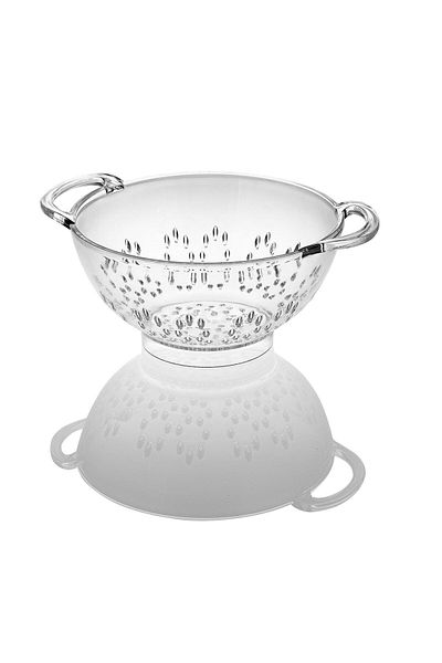 Depa Transparent Acrylic Pasta and Vegetable Fruit Strainer