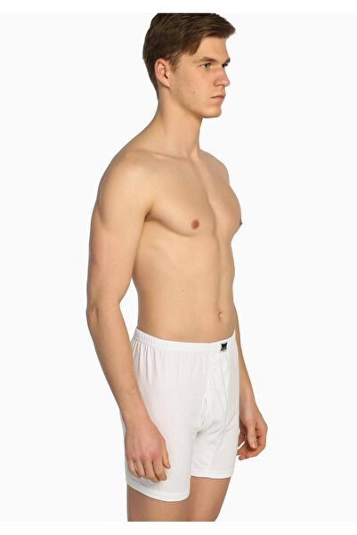 Tutku Λευκά ανδρικά μακρύ εσώρουχα Νέας σεζόν (8 τεμάχια οικονομική συσκευασία)