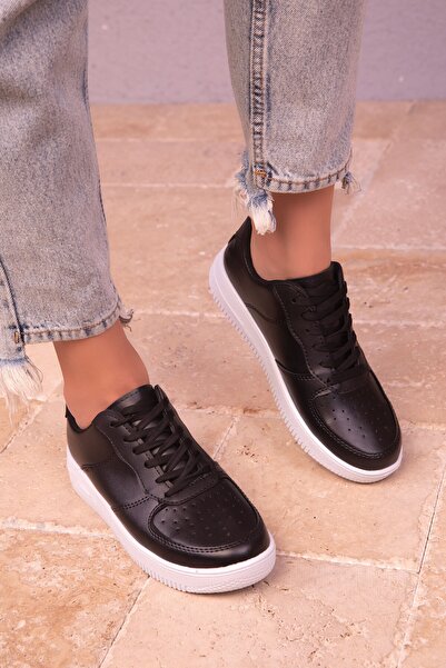 SOHO Ασπρόμαυρο Unisex Sneaker 14361