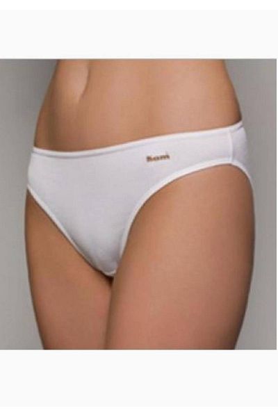 Kom Chiloți albi de bază pentru femei, un singur bikini, sezon nou (pachet economic de 2)